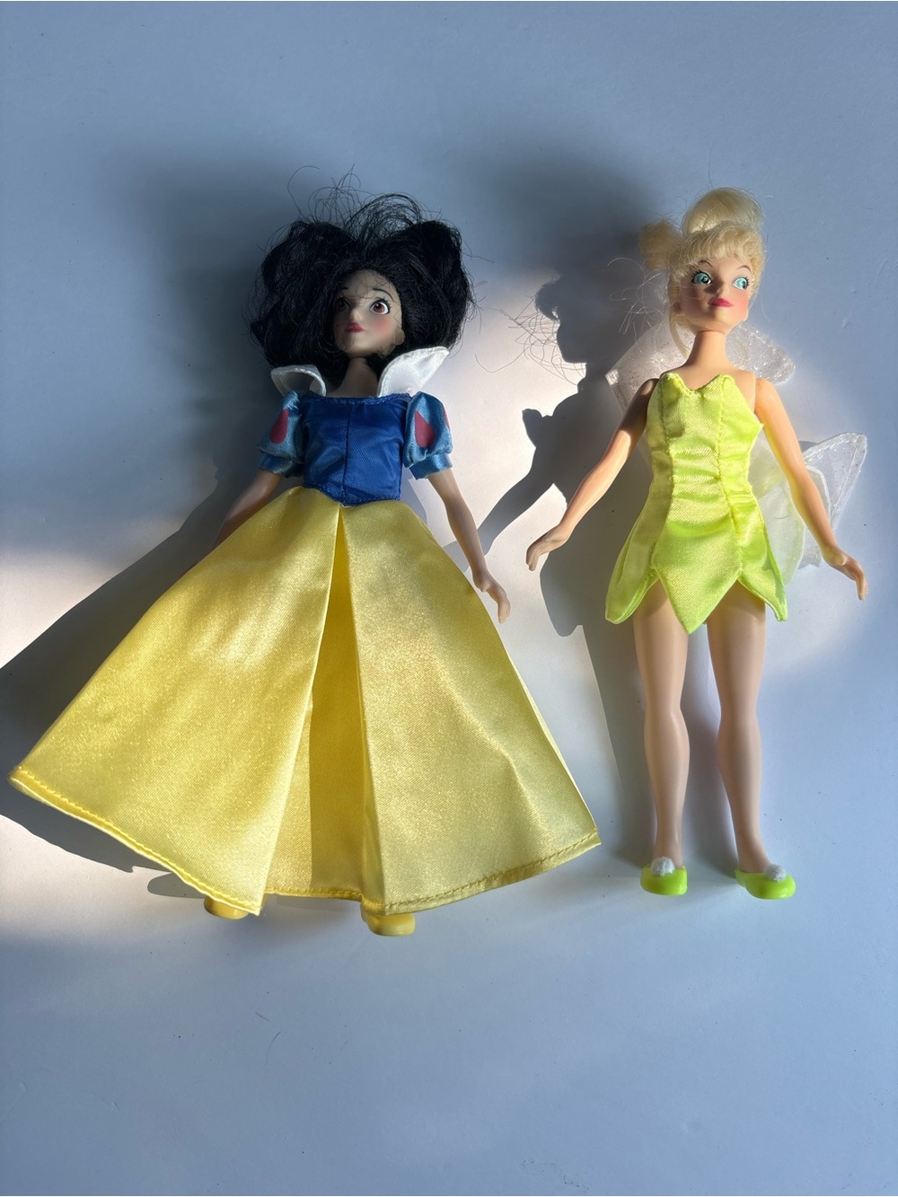 Snow White & Tinkerbell Vintage Dolls 1995